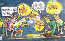 Trung thu em rước đèn... giải cứu