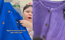 Cô gái dở khóc dở cười với filter làm đẹp trong lúc livestream bán hàng