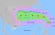 Bão Trami di chuyển nhanh vào Biển Đông, gió bão có thể mạnh cấp 10-11