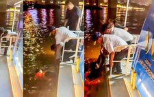 Nhân viên buýt sông dũng cảm cứu người nhảy cầu Sài Gòn