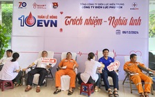 PC Phú Yên hiến 151 đơn vị máu vào ngân hàng máu