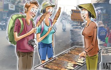 Khách Tây bất ngờ với ngày vía Thần Tài