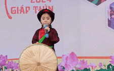 Hội Lim khai hội, liền chị nhí 5 tuổi hát quan họ gây sốt