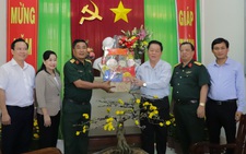 Trưởng Ban Tuyên giáo Trung ương chúc Tết Biên phòng Tiền Giang, Công an TP.HCM