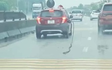 Ảnh vui 3-3: Đang đổ xăng tự dưng nhớ ra phải đi đón con