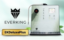 Máy lọc nước ion kiềm EVERKING EKDeluxePlus tích hợp nước nóng tùy chọn nhiệt độ