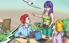 Chủ quán cà phê tìm cách chống ế