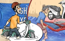 'Kỹ năng sinh tồn' trong mùa mưa ở TP Thủ Đức