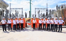 EVNNPC gắn biển công trình TBA 110kV Yên Lạc, chào mừng 55 năm thành lập