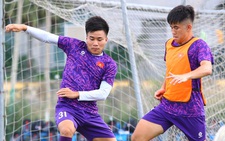 U19 Việt Nam tập buổi đầu ở TP.HCM trước khi đi Indonesia