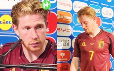 Kevin de Bruyne nổi cộc mắng phóng viên ‘ngu ngốc’ tại Euro 2024