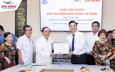 CLB Từ thiện Kim Hằng trao tặng máy đo điện não cho Bệnh viện Nhi Đồng 1