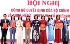 Bộ máy mới của Trung ương Hội Liên hiệp phụ nữ Việt Nam sau tinh gọn