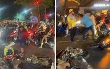 Công an làm việc với đôi nam nữ đánh tài xế xe công nghệ trên đường Lê Duẩn