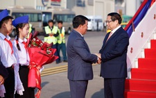 Thủ tướng Phạm Minh Chính bắt đầu thăm Lào