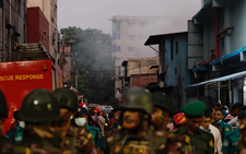 Bangladesh garment factory fire kills 16, toll may rise