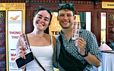 In Ho Chi Minh City’s century-old post office, vintage photobooth offers modern souvenir
