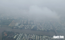 Dense fog blankets Ho Chi Minh City