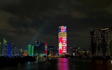 Saigon Marina IFC Tower shines to mark Vietnam-UK comprehensive strategic partnership