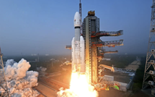 India space agency launches its heaviest satellite
