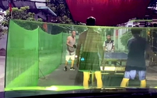 Xác minh clip nhóm người chặn hẻm đánh bóng bàn, các xe không thể ra vô ở Gò Vấp