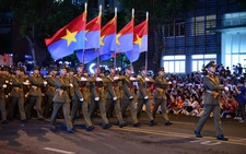 Khối năm cánh quân có 'soái ca' Lê Hoàng Hiệp tham gia diễu binh đại diện cho điều gì?