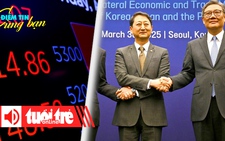 Điểm tin 18h: Phố Wall mất 6.600 tỉ USD vì thuế quan; Hàn - Nhật - Trung đối phó thuế ông Trump