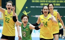Lịch trực tiếp bóng chuyền Cúp Hùng Vương 6-4: VTV Bình Điền Long An - Binh chủng Thông tin