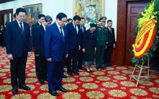 Thủ tướng sẽ dẫn đầu đoàn đại biểu dự lễ truy điệu cố Chủ tịch Đảng, Chủ tịch nước Lào