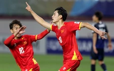 Tiền đạo U17 Việt Nam kiểm tra doping sau khi ghi bàn vào lưới U17 Nhật Bản