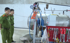 Cận cảnh nhà xưởng của đường dây sản xuất, mua bán 50 tấn ‘khí cười’ vừa bị công an triệt phá