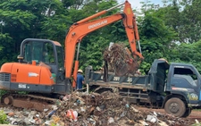 Dự án khu dân cư chậm tiến độ, chủ đầu tư phải ra quân dọn rác, kim tiêm