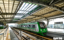 Hanoi metro station roof left damaged for months as wear shows on 3-year-old line