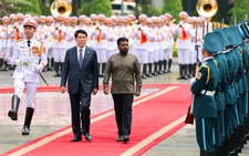 Chủ tịch nước Lương Cường đón, hội đàm với Tổng thống Sri Lanka