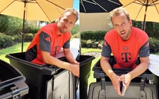 Harry Kane ngâm đá trong thùng rác chuyên dụng tại FIFA Club World Cup