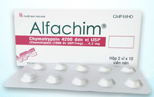 Thu hồi toàn quốc đối với lô thuốc viên nén Alfachim 4.2