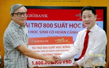 Agribank Phú Nhuận trao tặng 1,6 tỉ, đồng hành Gieo mầm tri thức