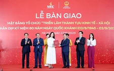 Vingroup bàn giao mặt bằng Trung tâm Triển lãm Việt Nam sau 10 tháng thi công