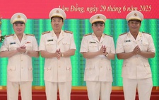 Công an tỉnh Lâm Đồng, Đồng Tháp công bố các quyết định về công tác cán bộ