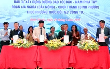 Liên danh Vingroup - Techtra ký kết hợp đồng làm cao tốc Gia Nghĩa - Chơn Thành
