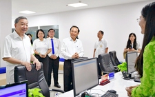 Tổng Bí thư Tô Lâm khảo sát phường mới tại TP.HCM: 'Hàng lối đã rất ngay ngắn, đội ngũ rất chỉnh tề'