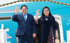 Thủ tướng Phạm Minh Chính tới Nice, bắt đầu chuyến công tác tại Pháp