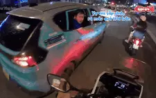 Cảnh sát giao thông mở đường đưa sản phụ kịp đến viện, nhận mưa lời khen