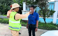 Tài xế chở 45 khách từ TP.HCM đi du lịch, bị phát hiện nồng độ cồn vượt khung