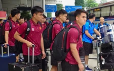 Tuyển U23 Việt Nam đã đến Indonesia