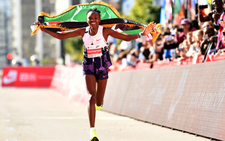 Marathon world record-holder Chepngetich provisionally suspended over banned substance
