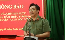 Giám đốc Công an tỉnh Đồng Tháp được thăng cấp bậc hàm thiếu tướng