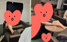 Photo of Korean tourists resting barefoot at Vietnam airport draws backlash on S.Korean social media