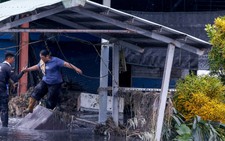 Taiwan rescuers battle thick mud to look for missing from Super Typhoon Ragasa