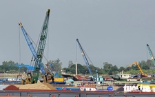 Vietnam construction projects face rising costs as barges crowd Mekong River for Cambodian sand